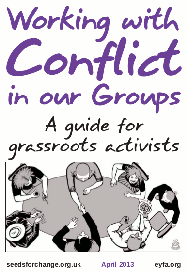 cover of Working with Conflict booklet